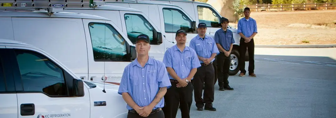 KIC Refrigeration crew ready for Mini Split Repair jobs across Gilroy